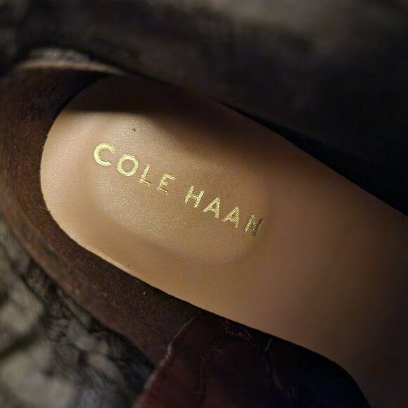 Cole Haan "Holis" Buckle Booties. Bloodstone. NIB. Size 8 - Picture 5 of 10